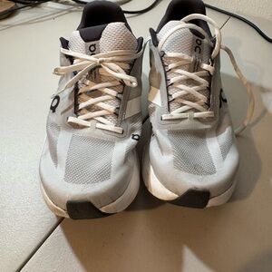 On Running Light Gray Athletic Sneakers